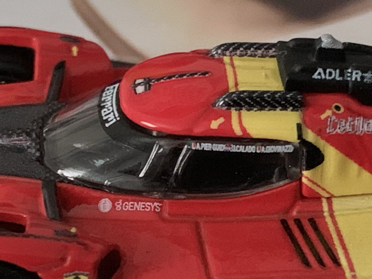 SamuraiWesley's tweet image. More details for my 499P.
#hotwheelspremium #hotwheelscircuitlegends #ferrari499p #openwheelcars