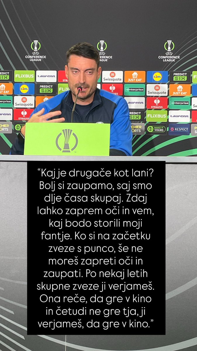 Albert Riera pred tekmo s Shamrock Rovers v Dublinu.

Lani je najuspešnejši irski klub izločil Celjane iz kvalifikacij za ligo Evropa.

🗣️👇