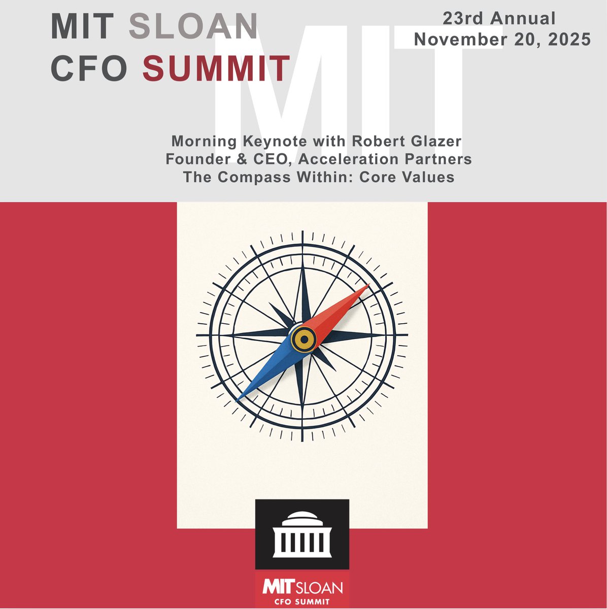 MIT CFO Summit tweet media