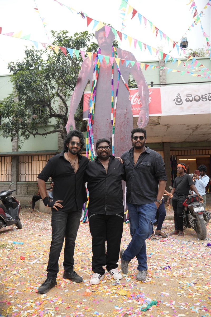SandeepRaaaj's tweet photo. Dear Prabhas anna,
Happy happy  birthday. 
I love the way how this world conspired to make my debut movie “ColourPhoto” getting released on your birthday.
I love you 3000. https://t.co/M4COzJd6D2