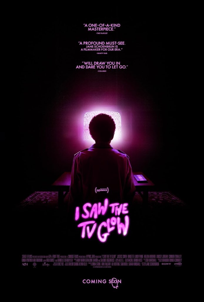 Army of Dorkness (@armyofdorkness_) on Twitter photo Last night’s movie: I Saw the TV Glow (2024) Teens bond over a supernatural TV show, which leads them to question life. Not a traditional horror film, but more of a coming-of-age story about anxiety & confusion of adolescence, identity & sexuality, which is horrific for some. Last night’s movie: I Saw the TV Glow (2024) Teens bond over a supernatural TV show, which leads them to question life. Not a traditional horror film, but more of a coming-of-age story about anxiety & confusion of adolescence, identity & sexuality, which is horrific for some.