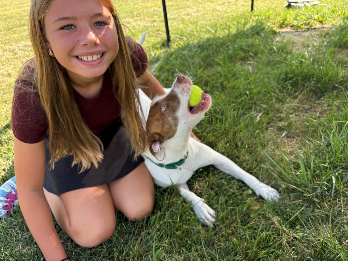 ASPCA's tweet photo. On this National #MakeADogsDay, created by @subaru_usa to celebrate doing something special for your pup, we're bringing you the story of Yogi, a pup rescued during Hurricane Helene who helped heal a grieving family in ways they didn't know were possible: https://t.co/Npuo6SOXPH https://t.co/5iAncNCVxa