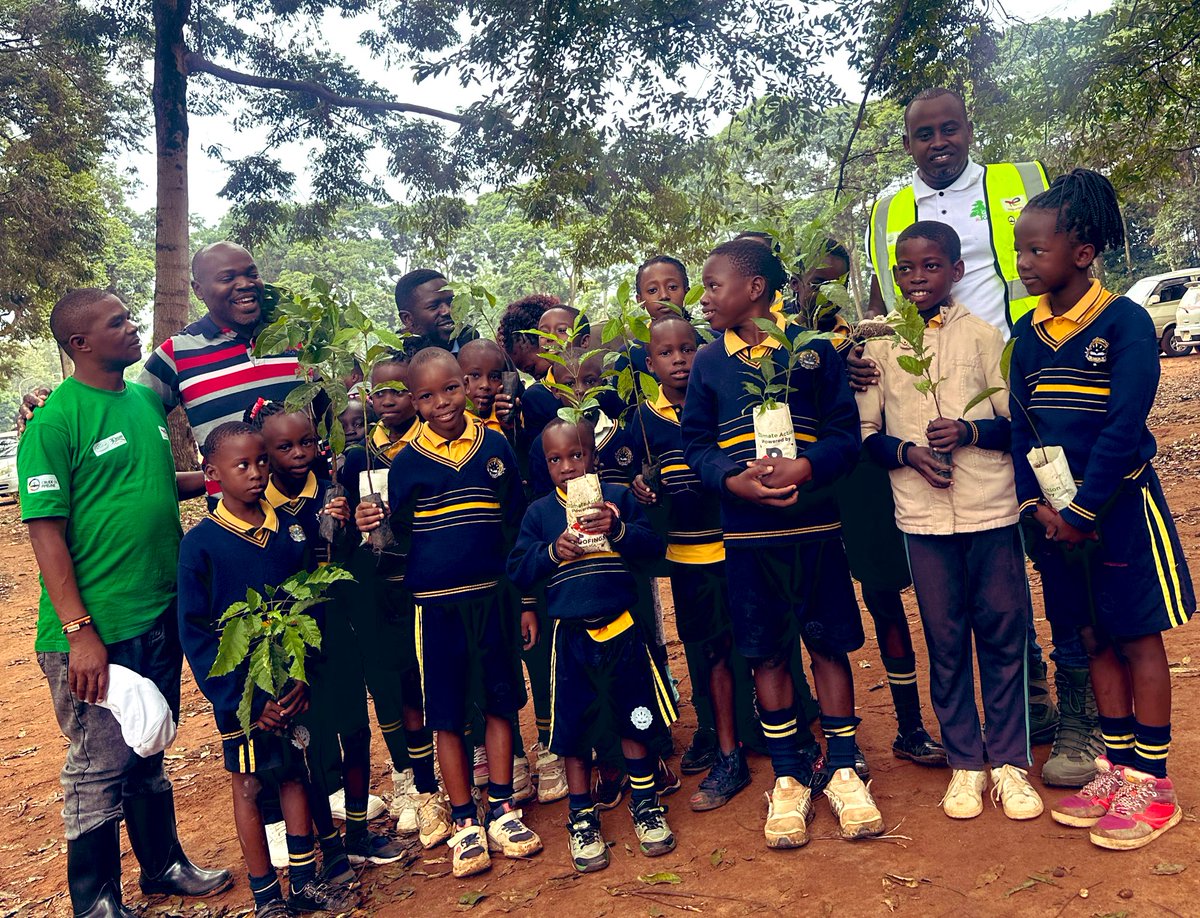 Let's nurture a greener future for our children! Join us on 24th for the Entebbe Green Schools Initiative launch. We are planting and growing 10,000 trees in 16schools! #20millionYouth #20millionTrees join the this #GreenChallenge