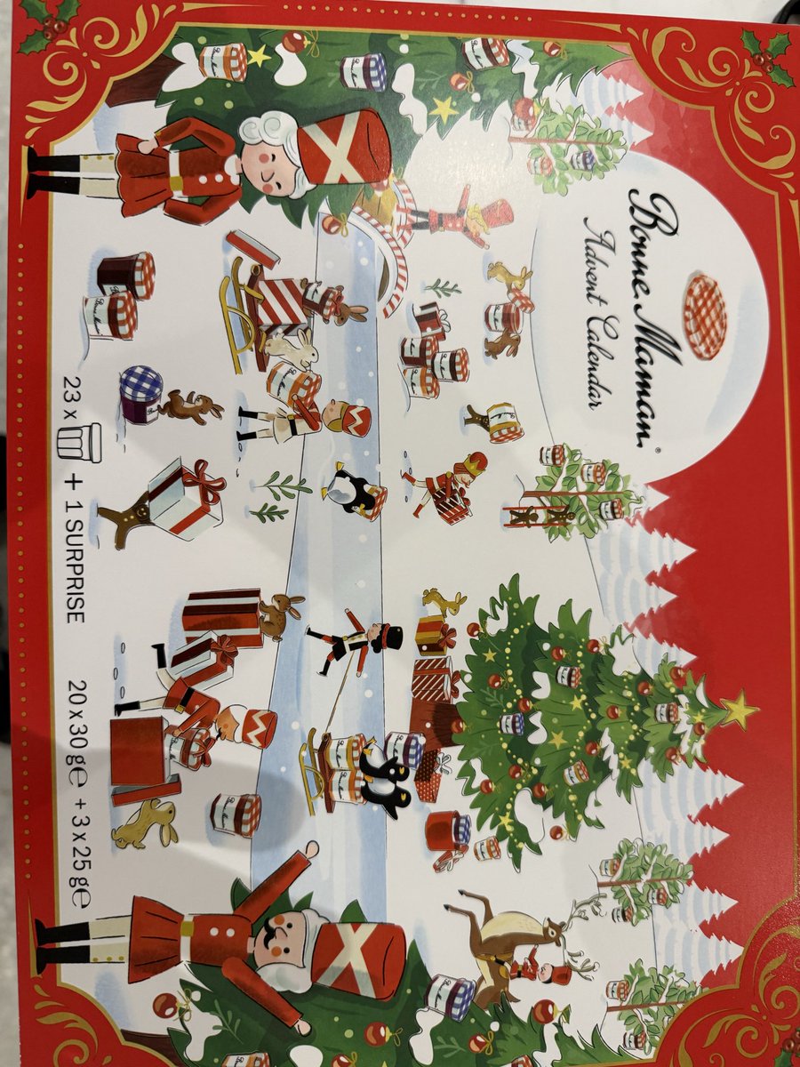 LessGrumpy's tweet image. The advent calendar is here.