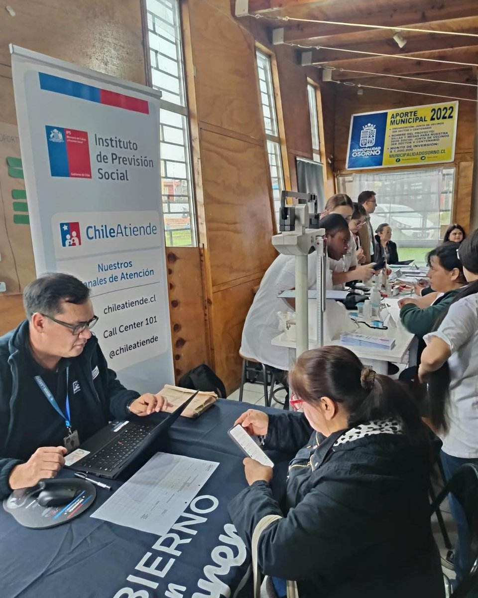participamos en una Plaza Ciudadana en Monte Verde, Quinto Centenario de Osorno, instancia que reúne a diversos servicios públicos para acercar la atención del Estado a la comunidad, asistió nuestro ejecutivo de la sucursal Osorno, Marco Tejeda