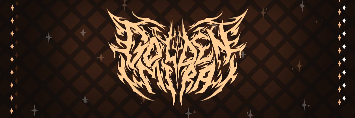hard launch of new twt banner + metal logo (by: <a href="/p5ych3_vt/">psyche 🦇❣️ // Vtuber | VGEN</a>) 

what genre of metal do u think i'd be