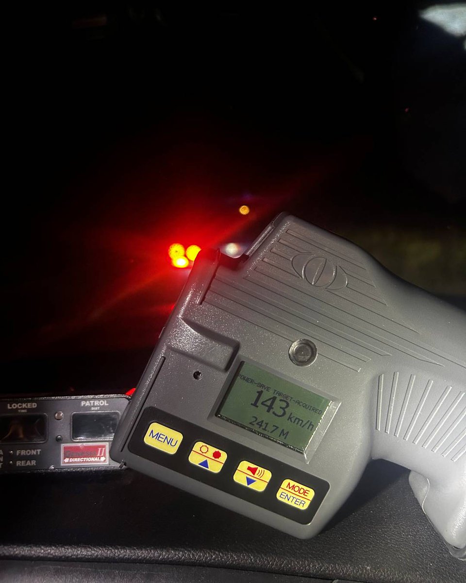 Speeding through Woolwich Township? Think again.
 
A 24-year-old Georgetown driver was stopped on Line 86 in West Montrose for going 143 km/h in an 80 zone.
 
Charged with Stunt Driving, Careless Driving, and Speeding - the vehicle was impounded for 14 days and the driver
