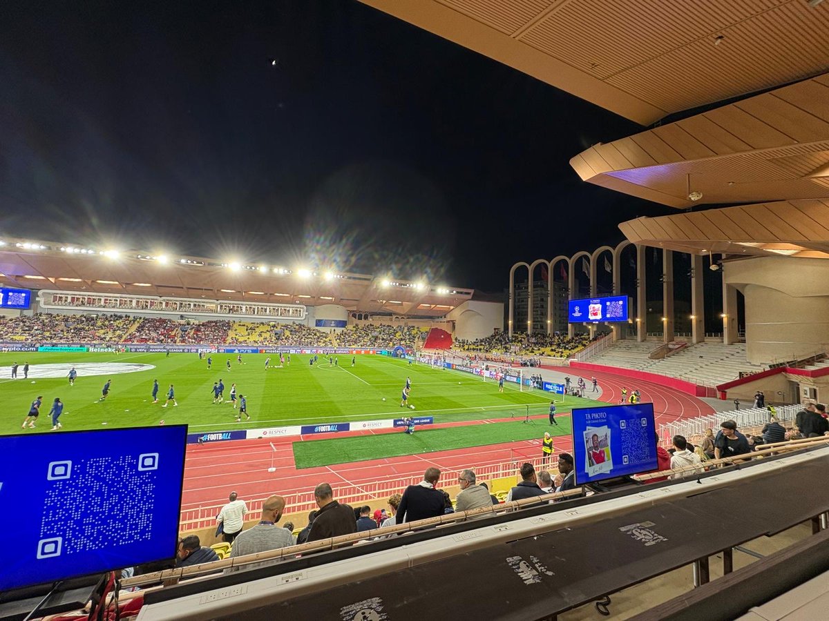 GeorgeSessions's tweet image. Stade Louis II 📍 

A unique stadium. Spurs fans are out in force despite limited numbers with some parts of the venue under construction.

#ASMFC #THFC #UCL