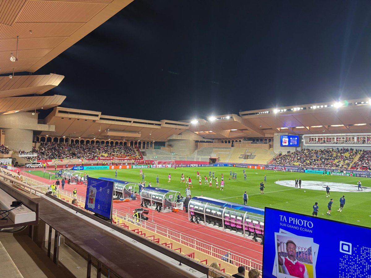 GeorgeSessions's tweet image. Stade Louis II 📍 

A unique stadium. Spurs fans are out in force despite limited numbers with some parts of the venue under construction.

#ASMFC #THFC #UCL
