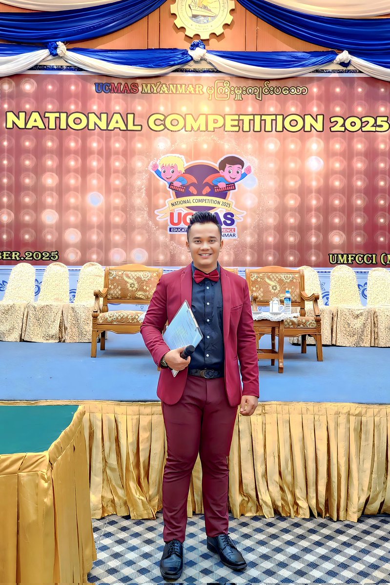 waiyanmgmg's tweet image. National Competition 2025
UCMAS Myanmar 

Host ဝေယံမောင်မောင် 
Co-Host အောင်နိုင်သူ

၁၉.၁၀.၂၀၂၅ 
UMFCC

#UCMAS #UCMASMyanmar 
#NationalCompetition 
#NationalCompetition2025 
#WaiYanMaungMaung
#MCWaiYanMaungMaung
#KawliyaWaiYanMaungMaung 
#MC #Presenter #Host #Announcer #Narrator