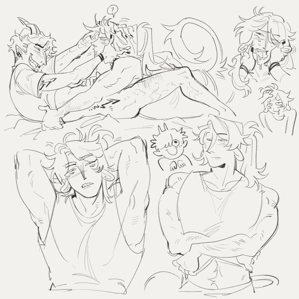444lkk's tweet photo. some oc (slightly old) sketches for just some art post
im in a good mood so will do requests https://t.co/sXscu8MZSj