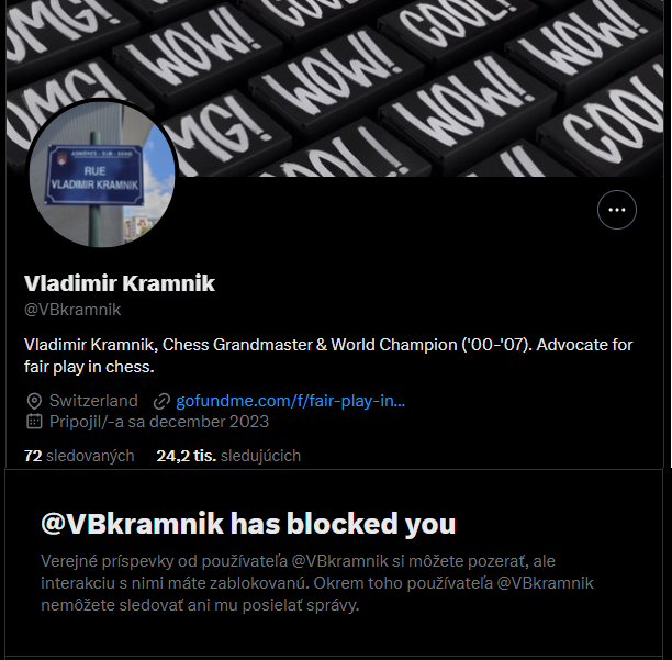 Proud of this one. Maybe at level of block from Maria Zakharova.