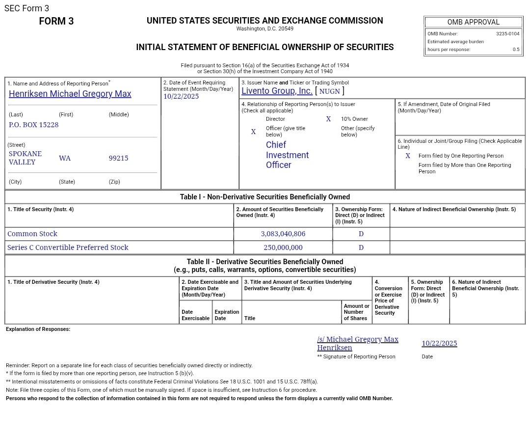 LiventoG's tweet image. Livento Group Chief Investment Officer and Lynx Capital CEO Misha Henriksen Increases Livento Group Stake to 71.6% Ownership

liventogroup.com/livento-group-…

$NUGN @LiventoG @LynxCapitalCo
@BoxoProductions @globaldotlog