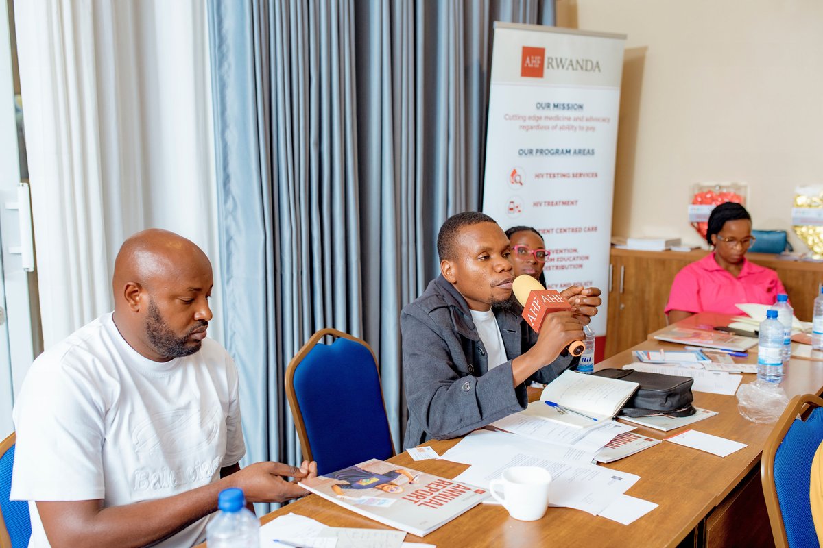 The event highlighted AHF Rwanda’s efforts to boost care retention through peer-led tracing, appointment management, and data audits. Dr. Deo, ES of <a href="/rrpplus/">R.R.P+</a> +, noted that stigma still affects treatment adherence among adolescents living with HIV.  <a href="/AIDSHealthcare/">AIDS Healthcare Foundation (AHF)</a> <a href="/ahfafrica/">AHF Africa</a>