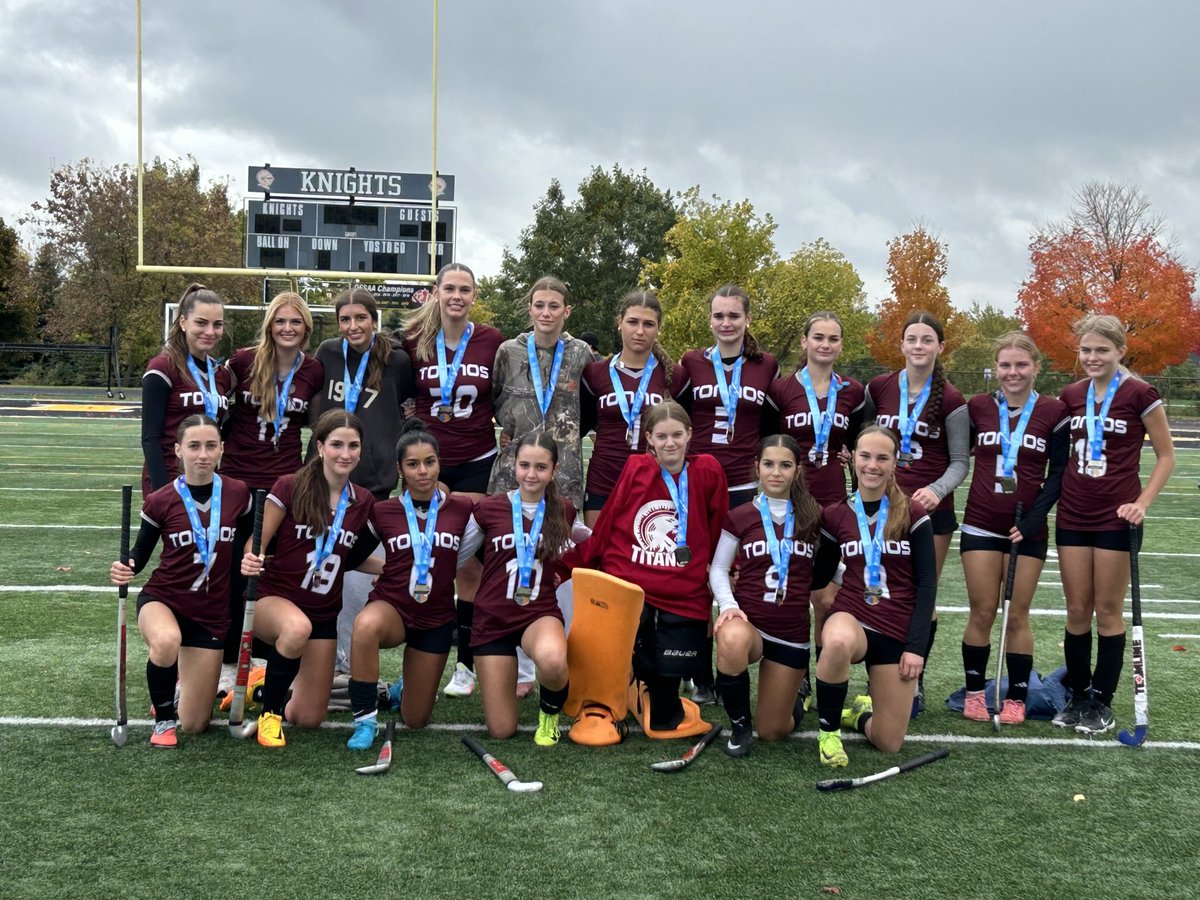Hard fought game by our BT girls field hockey team losing in a narrow 2-1 result. Brought home silver but proud off our titans!!!