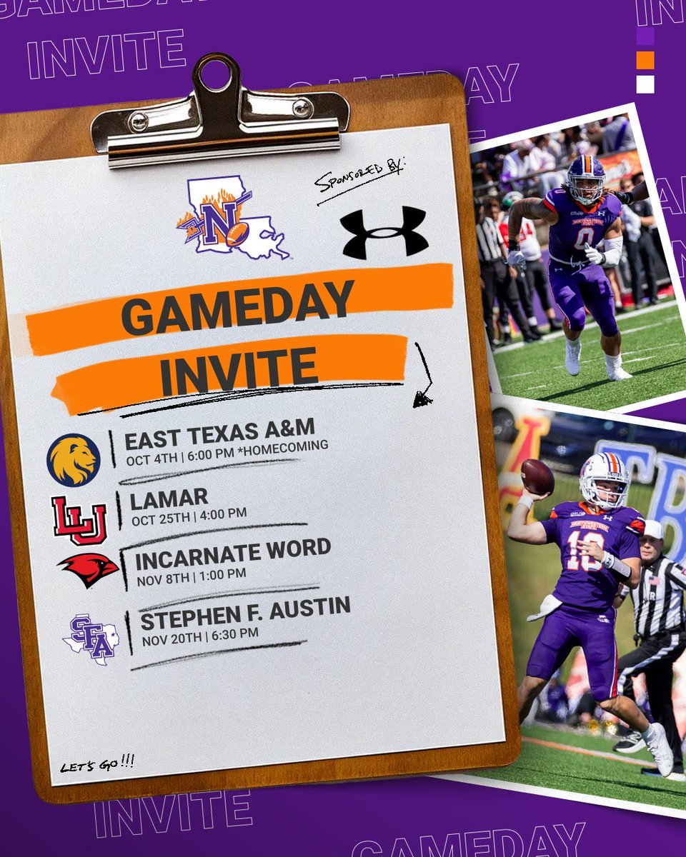 Thank you <a href="/CoachCadeCamp/">Cade Camp</a> for the game invite I really appreciate it. Go demons 💜🤍