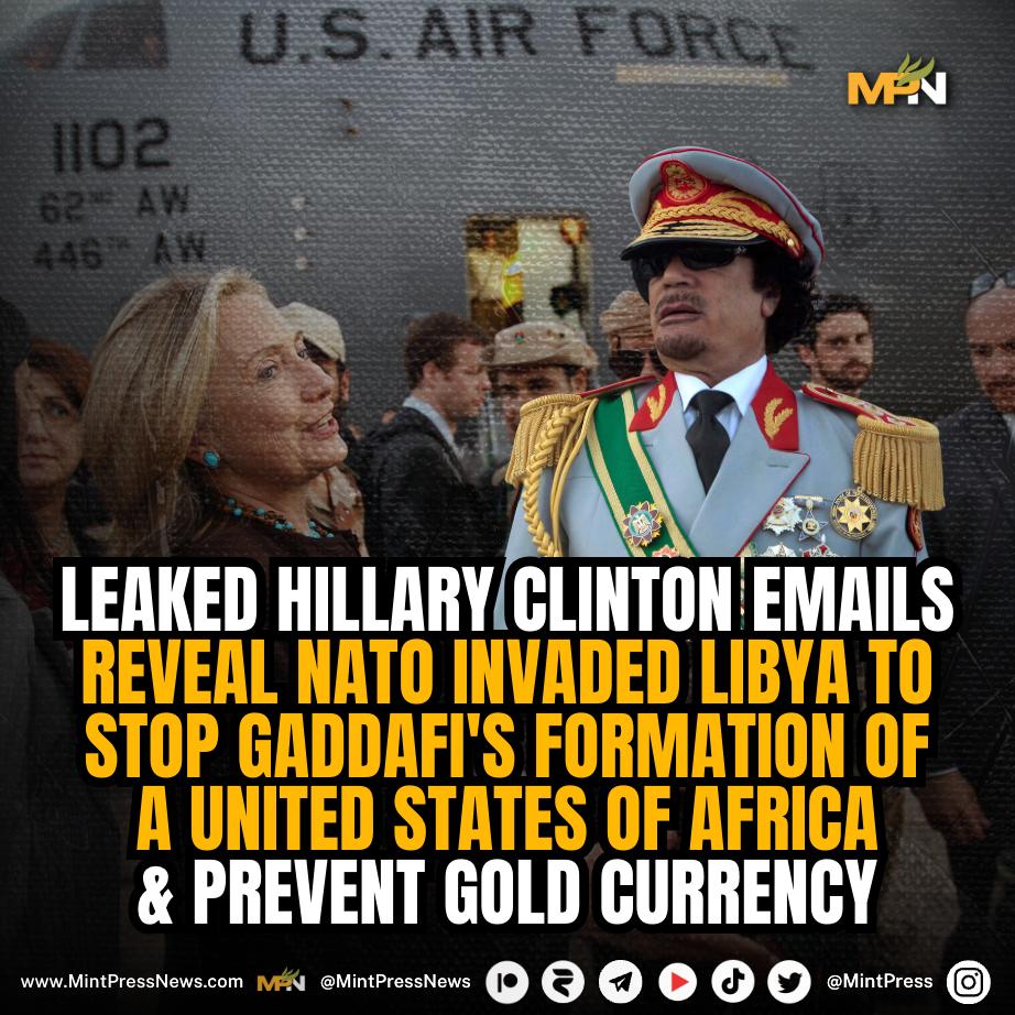 THROWBACK to The Gaddafi Files

As the U.S. prepares to invade Venezuela, citizens of the world must remember that US imperialism is rooted in plundering independent nations resisting empire as we saw with the NATO invasion of Libya and murder of Colonel Muammar Gaddafi.

In