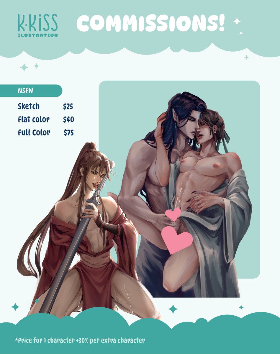 Kkiss | Commisions open tweet media