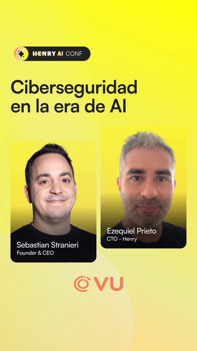 🔴EN VIVO AHORA: Ciberseguridad
en la era de AI🔴

Súmate aquí: youtube.com/watch?v=3eK6ME…