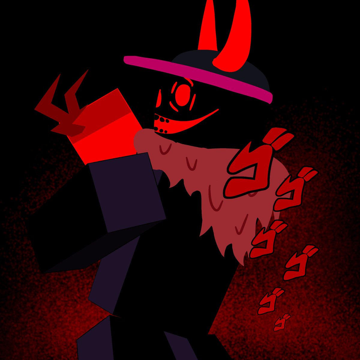 fourth OC done. here you go <a href="/jamtheguys/">Jamthefall</a>. here is your scary oc.