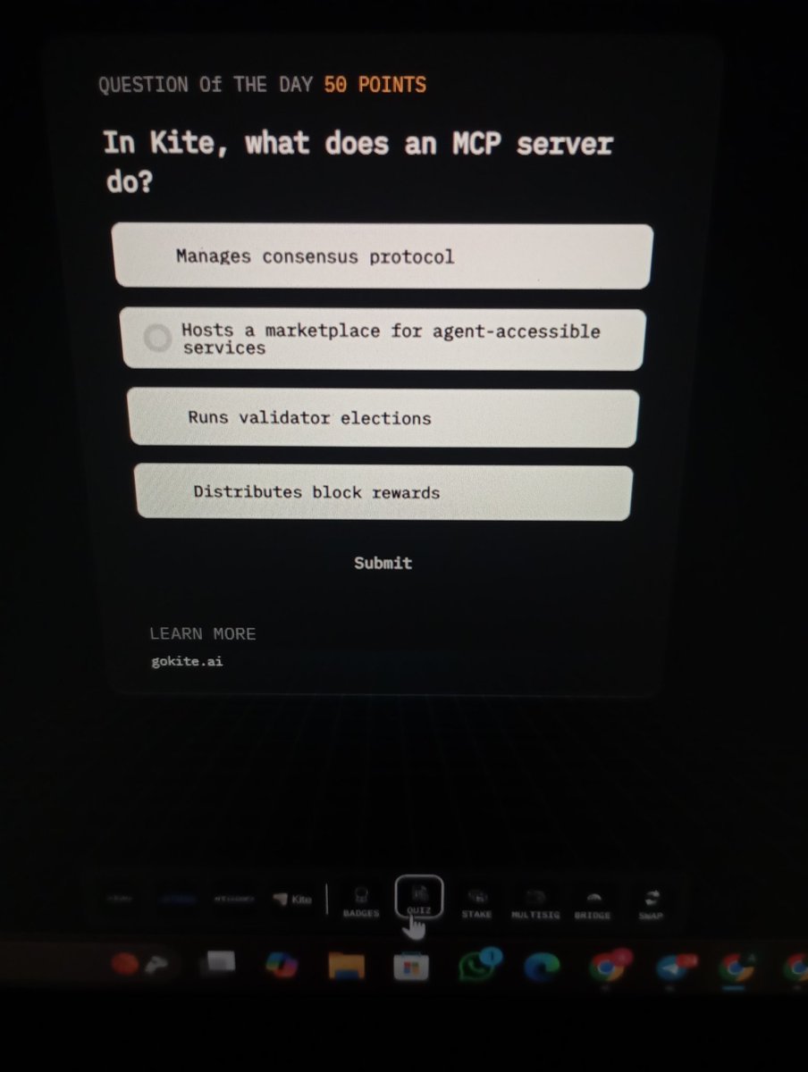ghostnot0x's tweet image. Day 11:

As you are trying to position for @GoKiteAI by yapping try to participate in their quiz everyday too 
gkite to everyone.