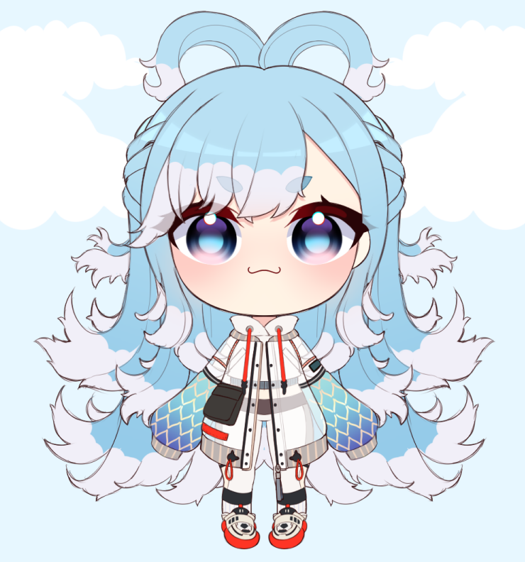 A little sketch! #KoboKanaeru #hololive #こぼかなえる