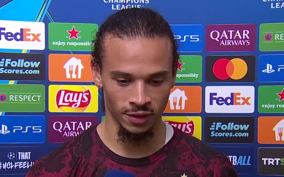 Leroy Sane: "Taraftarlarıma çok çok teşekkür etmek istiyorum. Bu taraftarların önünde burada oynamak gerçekten inanılmaz bir duyguydu. Her zaman özel bir his. Gerçekten harika. Bunun için çok müteşekkirim. Umarım ben ve takım olarak onlara bugün olduğu gibi daha birçok özel gece