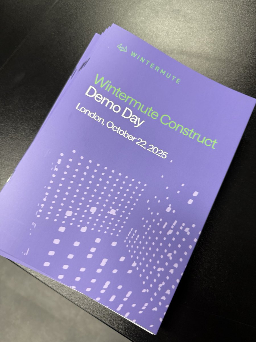 richardkingxyz's tweet image. ✅Wintermute construct demo day in London @RPS_AI 

We’re cooking