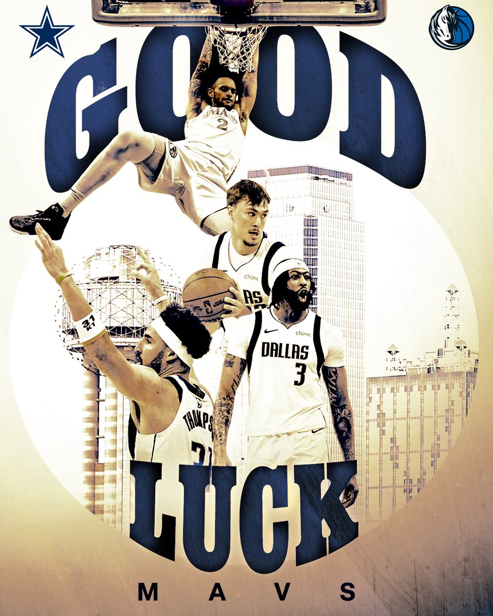 Good luck this season, <a href="/dallasmavs/">Dallas Mavericks</a>! 🏀

#DallasCowboys x #MFFL