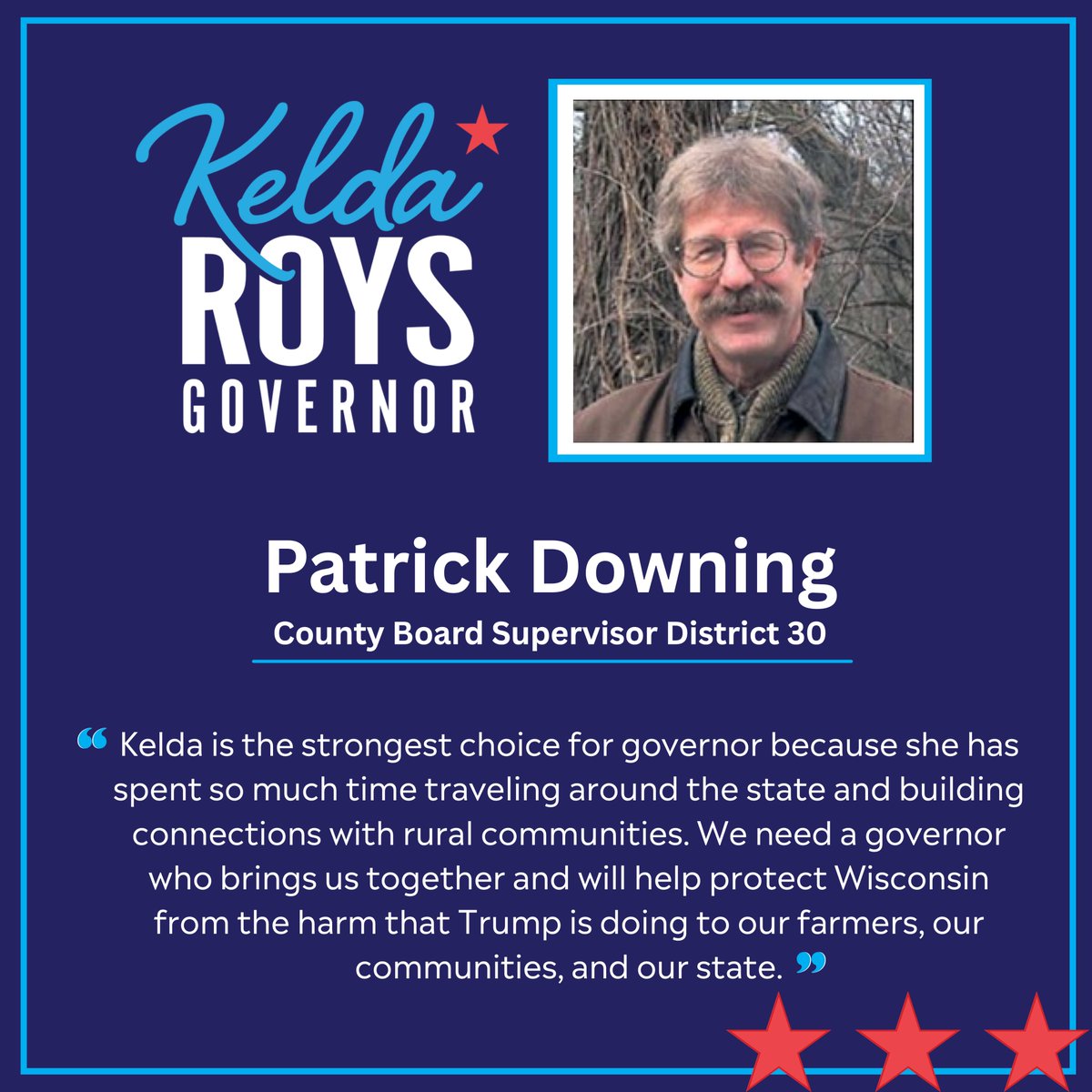 Our campaign has earned strong support from community and elected leaders in every corner of the state! In the coming months, we will feature some of these endorsements, with people sharing why they support Kelda Roys for Gov in their own words.