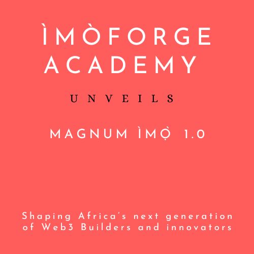 Imoforge_Acad's tweet image. ÌmòForge Academy Bootcamp starts Monday, 27 Oct 2025
⚠️Only 150 spots available,
register now before it’s full.
It's 100% free, no hidden fees.
✅Hands-on Web3 projects
✅ Live mentorship
✅ Exclusive workshops
🔗 Click here to register 👇🏻
docs.google.com/forms/d/e/1FAI…