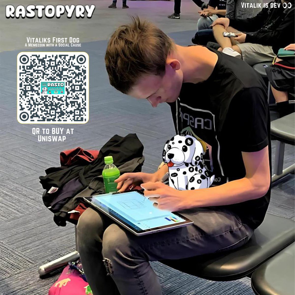 Rastopyry.eth VITALIK’s FIRST DOG tweet media