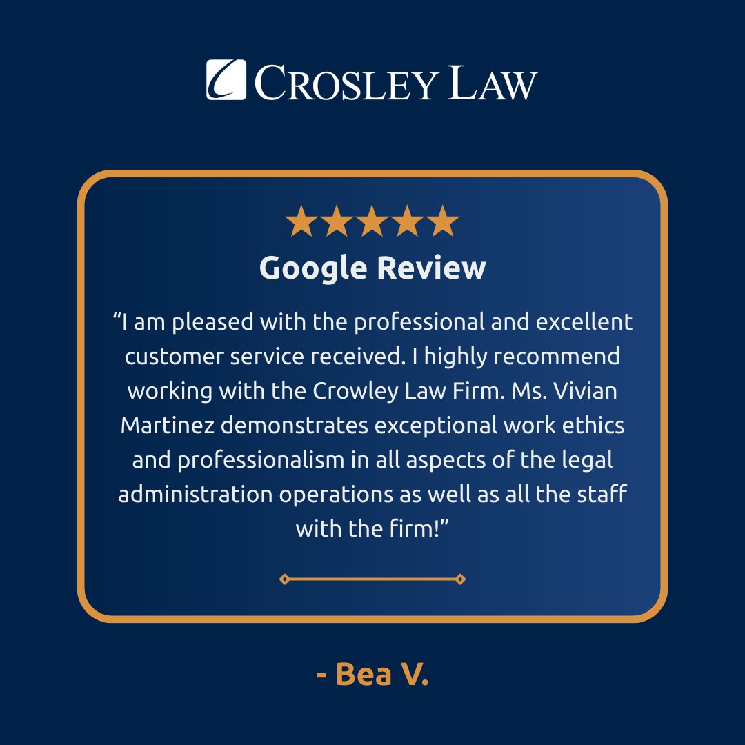 Crosley Law Firm tweet media