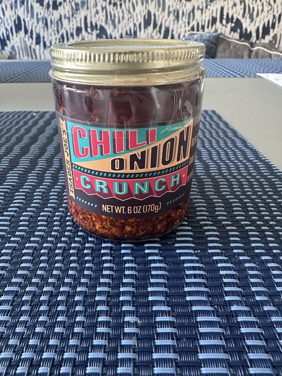 Been 5 years now and I still can’t figure out what to eat this with.🤣