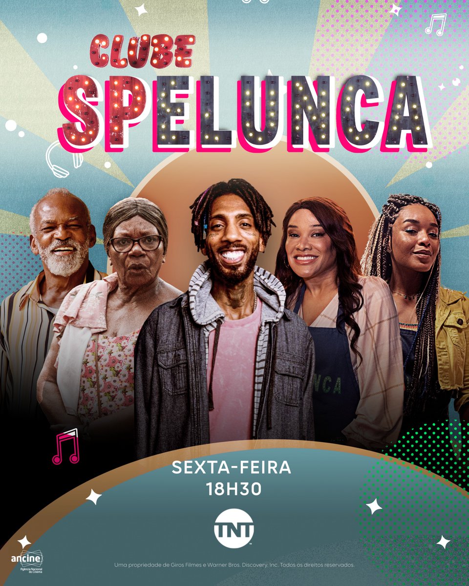 TNTbr's tweet photo. Família, o plano é simples 👉 recuperar o Clube Spelunca e transformar ele no novo point da ZL. ✨
Tudo no esquema pra estreia! 🪩 Assista à minha nova série #ClubeSpelunca, toda sexta, às 18:30h, na tela da #TNTBR. Assista também na #HBOMax! 🍿 https://t.co/nVCvrsNXJH