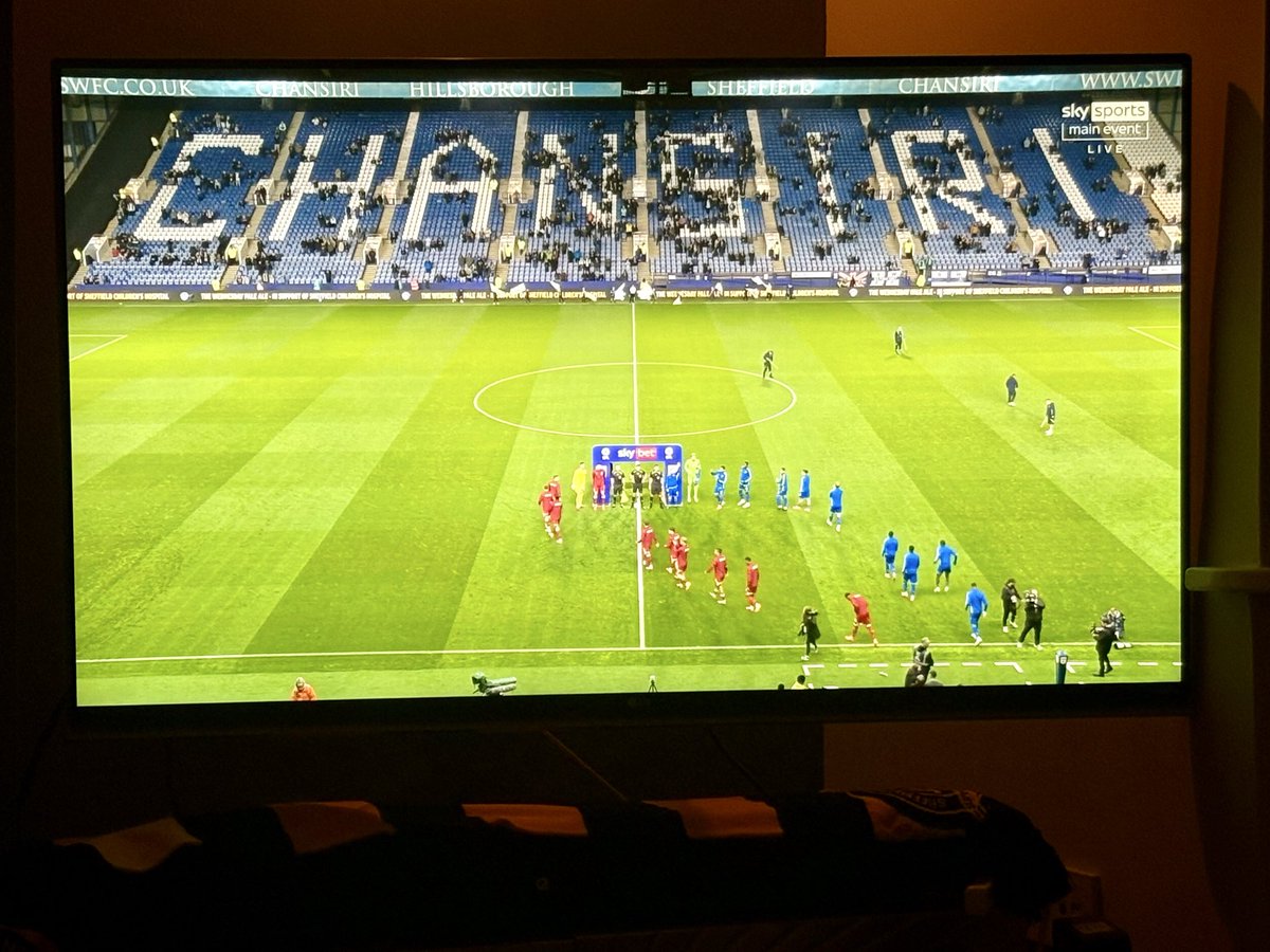 Not tonight. And wow didn’t expect that many to stay away. Well done all 👏🏼👏🏼👏🏼 #swfc