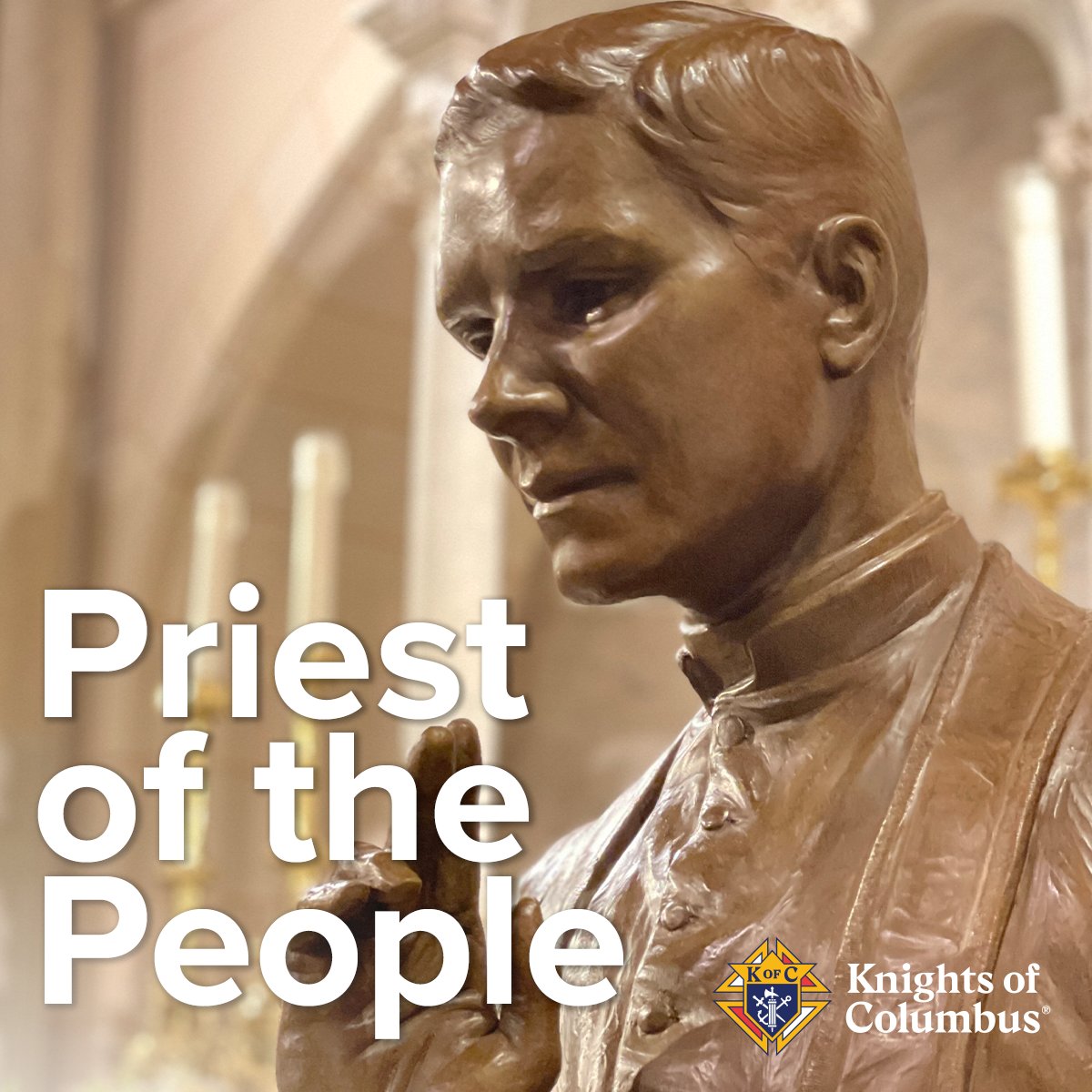 Ordained in 1877, Father McGivney began his ministry at St. Mary’s Church in New Haven. The parish was poor, the people were weary from anti-Catholic prejudice, yet he served them with joy and dedication. He became known for visiting homes, helping families in need, and showing