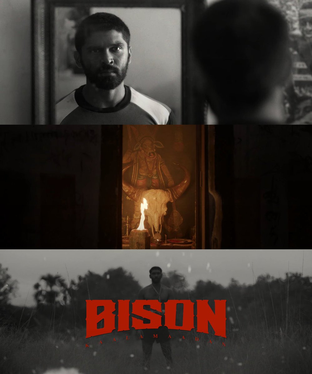vinothkumartce's tweet photo. #Bison is serious, powerful &amp; inspiring movie of this year. 
Efforts in every frame is evident- intense, honest &amp; visionary.
@mari_selvaraj once again proved his brilliance 👏 A 5min trim on blood shed could help reach wider.
#DhruvVikram poured his heart &amp; soul for the role!🔥 https://t.co/28x0KxOB3K