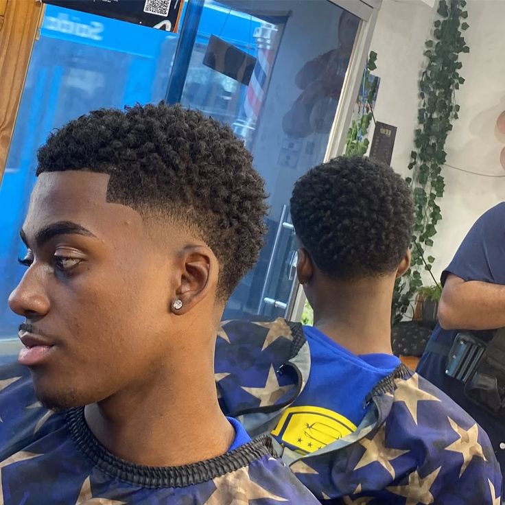 This hairstyle is the best for black guys. ✨