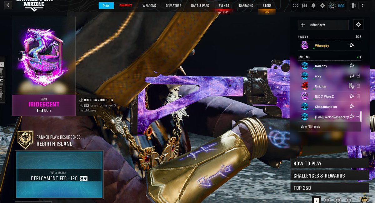 IRIDESCENT AND LEVEL 1000. BO 6 COMPLETE YESSIRRR