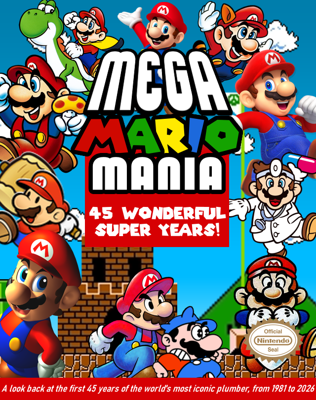 GLV_Toonfan91's tweet photo. Made a mockup last night for if Nintendo does a new Mario Mania book as part of a celebration of the Mario franchise's 45th anniversary.

#SuperMario #MockUp #MarioMania https://t.co/MSq64Mbssv