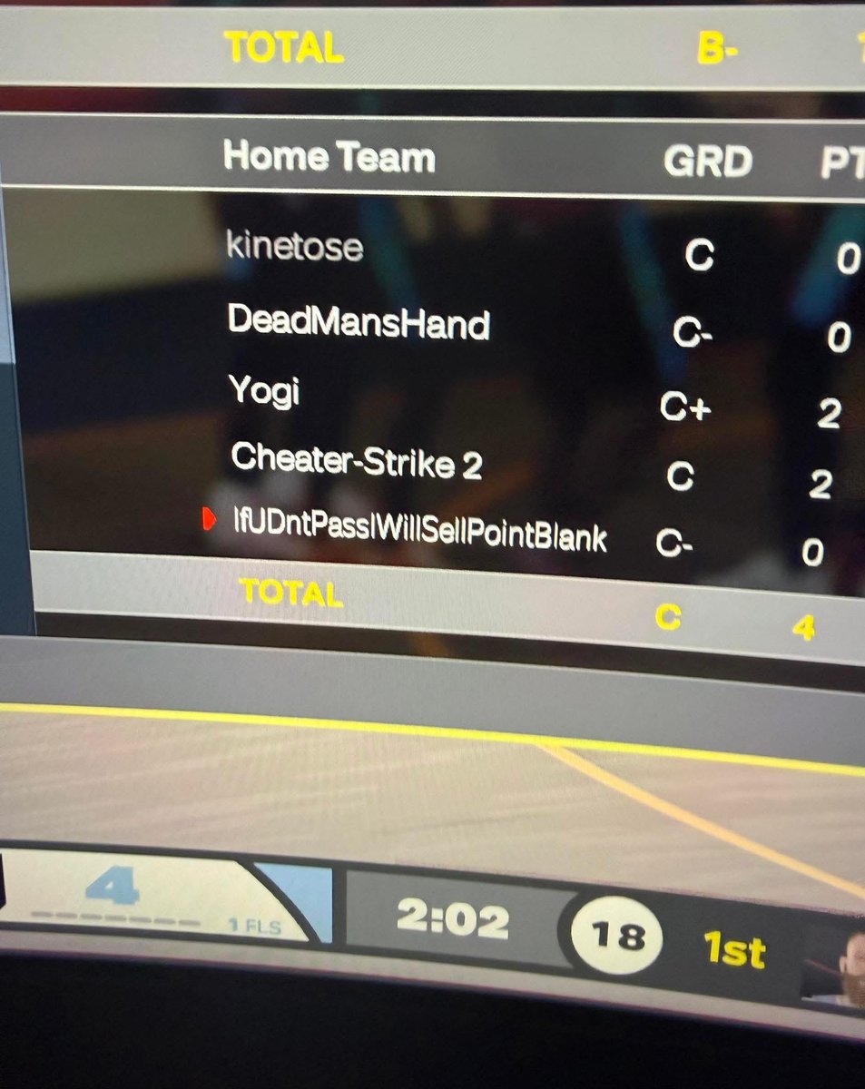 Just another day in Random Rec… At least he letting you know up front 🤣🤷🏾‍♂️