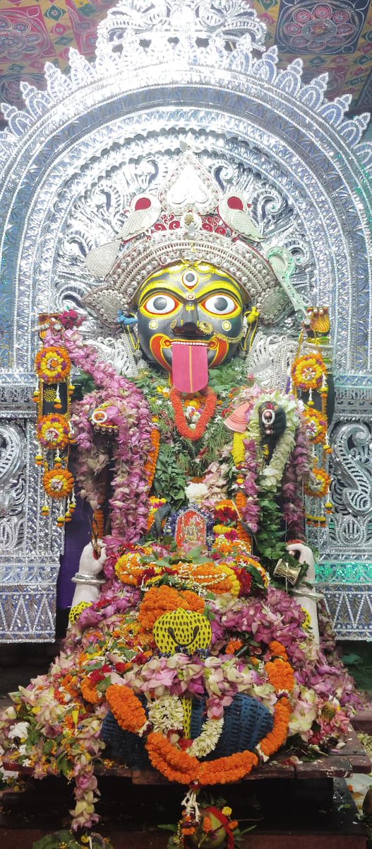 catsepsut's tweet image. 📍Dakhina Kali, Biragobindapur, Puri

#KaliPuja
