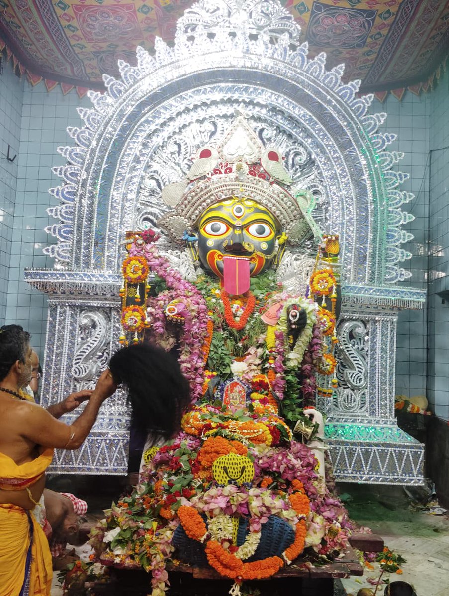 catsepsut's tweet image. 📍Dakhina Kali, Biragobindapur, Puri

#KaliPuja