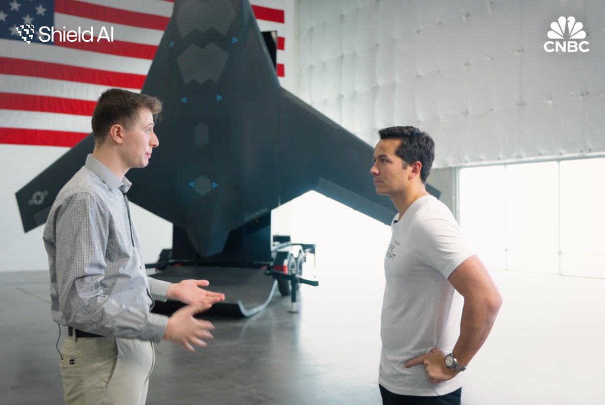 X-BAT: Powered by Hivemind 
 
Earlier this month, <a href="/CNBC/">CNBC</a> visited our Dallas office to sit down with <a href="/garylsteele/">Gary Steele</a>, CEO, and <a href="/brandontseng2/">Brandon Tseng</a>, co-founder and president, and get an inside look at the people and tech behind X-BAT. The team went behind the scenes to explore Shield AI’s