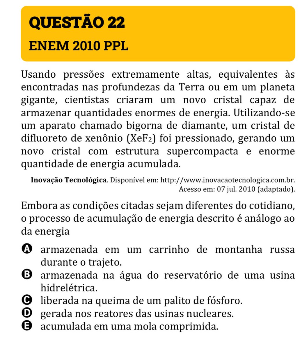 ENEM PPL 2020   Vs.  ENEM PPL 2010
🤨