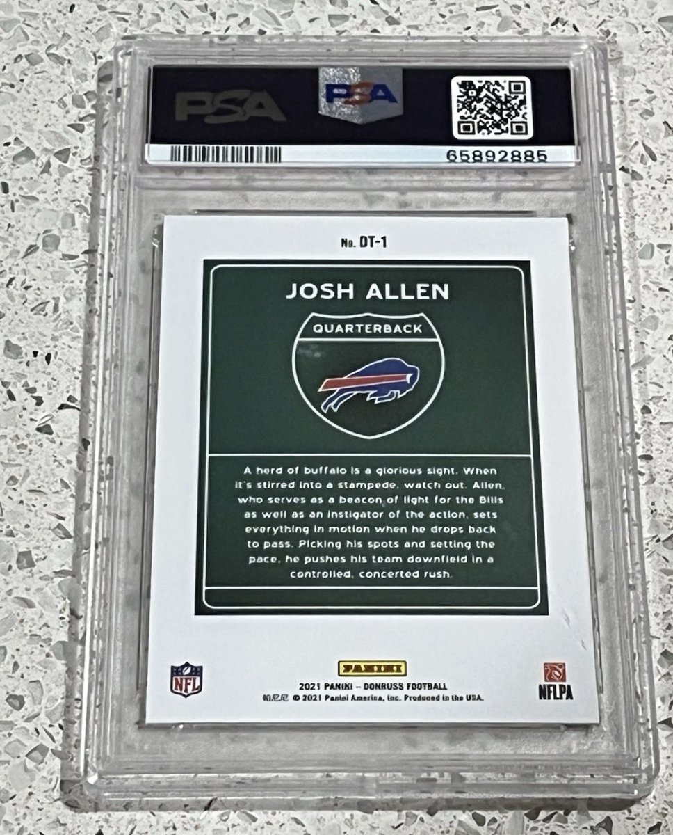 TheSteelTrading's tweet photo. Any Josh Allen fans? Shoot me a DM if interested! Looking for cash but will do partial trade + cash.

Retweets appreciated!

@Elliott0924 https://t.co/irPKRemlC9