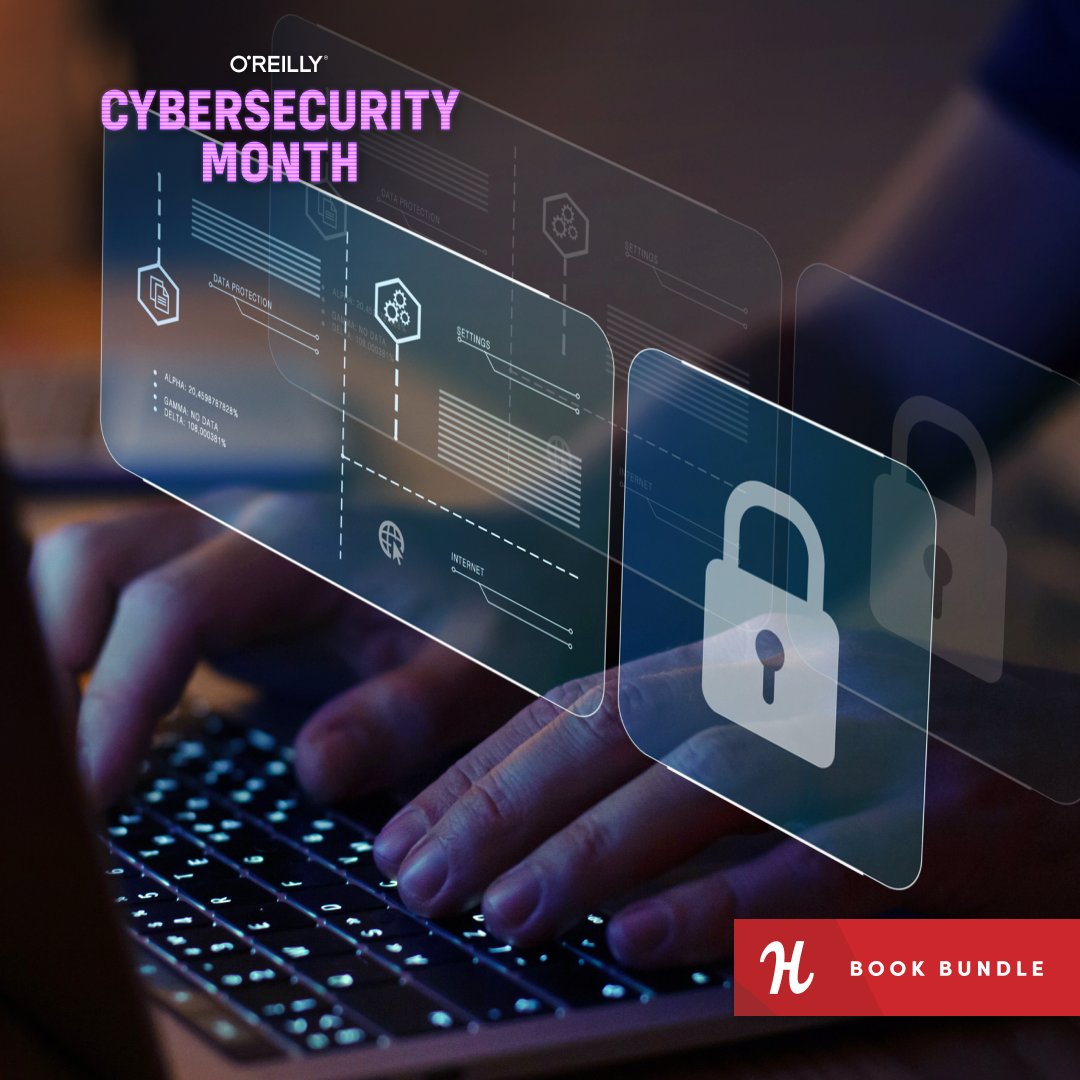 codeforamerica's tweet image. Last chance! ⏰
O’Reilly’s #HumbleBundle on cybersecurity closes Oct 31.
20+ essential titles. Support Code for America. Pay what you want.
Get it here 👉 humblebundle.com/books/cybersec…