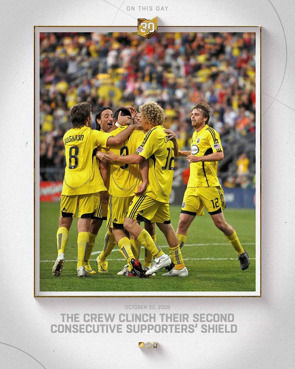 Back-to-Back 🛡️

On this day in 2009, the Black &amp; Gold clinched their second consecutive Supporters’ Shield and the Club’s third overall.