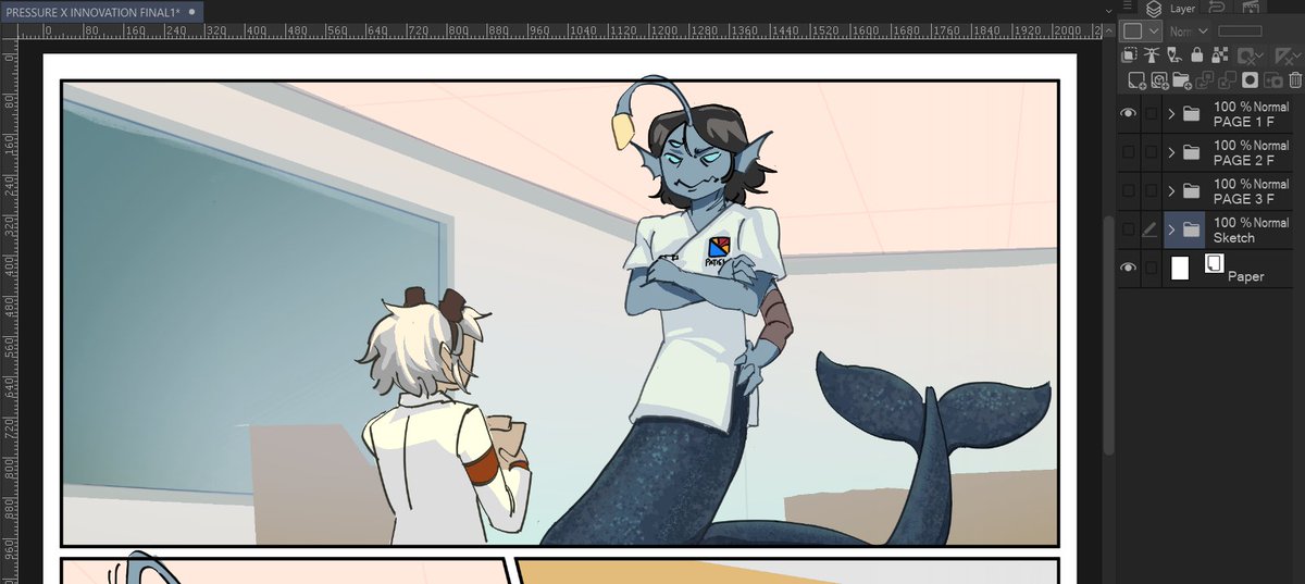 Cat_Pico's tweet image. Making a little funny Pressure x Innovation Inc. fan comic!
lowkey nonsensical insight if Sebastian were canon in Innovation Inc.
what would even happen? would Sebastian beat up the poor scientist or what?
will post once am done stay tuned.
#pressureroblox #pressurefanart…